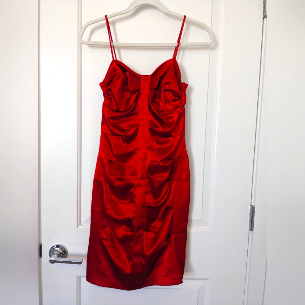Red dress